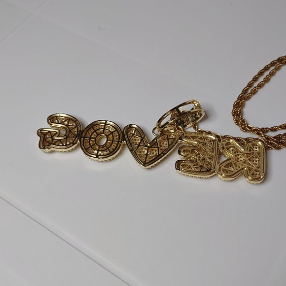 Very Cool Large KEV OG Pendant On 24 Inch Chain - Picture 10 of 16